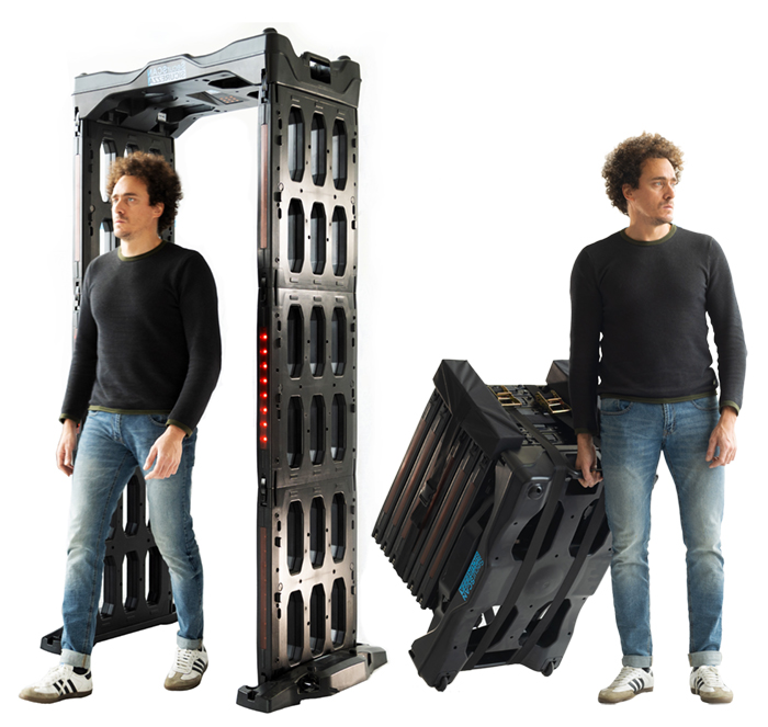 Metal Detector portatile per il controllo di persone