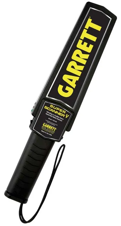 Handheld Metal Detector Garrett Superscanner V