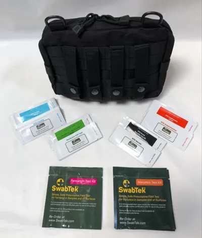 Kit de détection de stupéfiants Swabtek GoBag