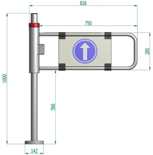 Swing Gate SecurSCAN® MA-Pass