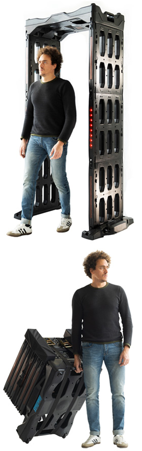 Metal Detector a Portale SecurSCAN® S-Mobile