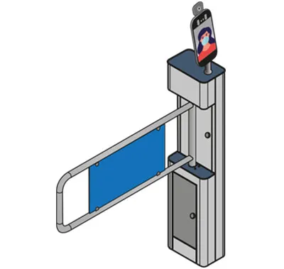 Door ML-Pass with Thermoscanner iAccess ScanFACE