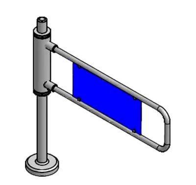 Steel door SecurSCAN MA-Pass