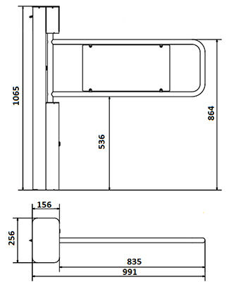 Stainless Steel swing gate SecurSCAN® ML-Pass
