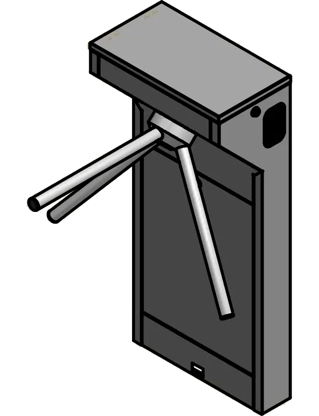 Stainless Stell Tripod Turnstile SecurSCAN TL-Pass