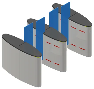 Motorized Barrier SecurSCAN VL-Pass