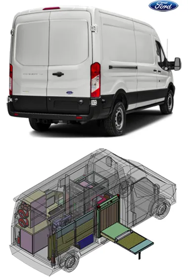 Sistema Professionale di Controllo a Raggi X - XRC 8585 VAN